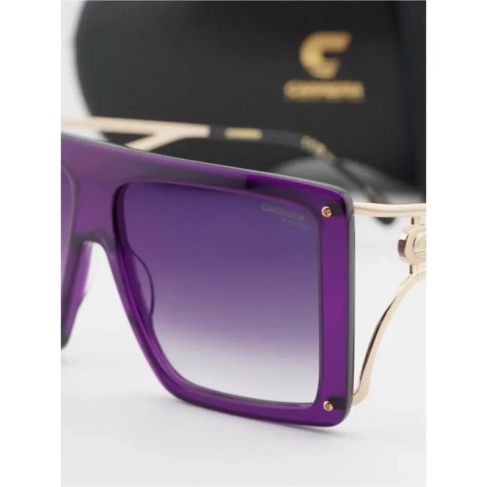 NEW!!! Carrera CAUNICA/SE 0B3VKM Purple Frame Sunglasses Authentic